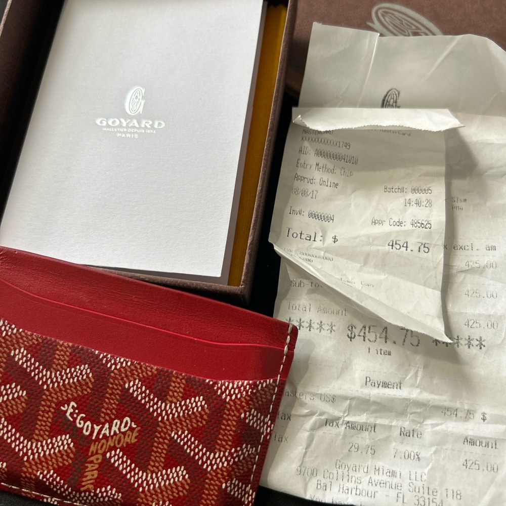 Goyard Saint Sulpice CardHolder